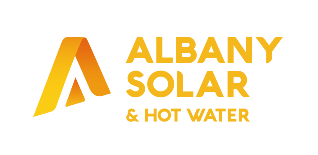 Albany Solar Hot Water Yellow Logo