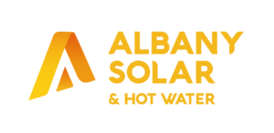 Albany Solar Hot Water Yellow Logo