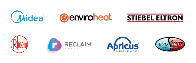 Albany Solar Hot Water logos