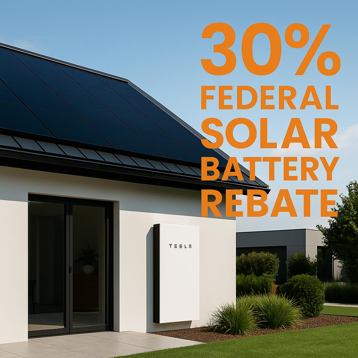 federal battery rebate tesla powerwall 3 expansion pack