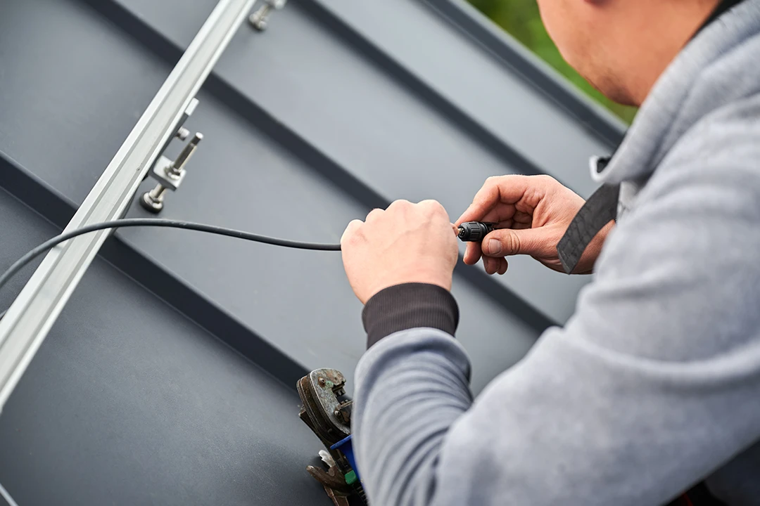 solar panel cabling